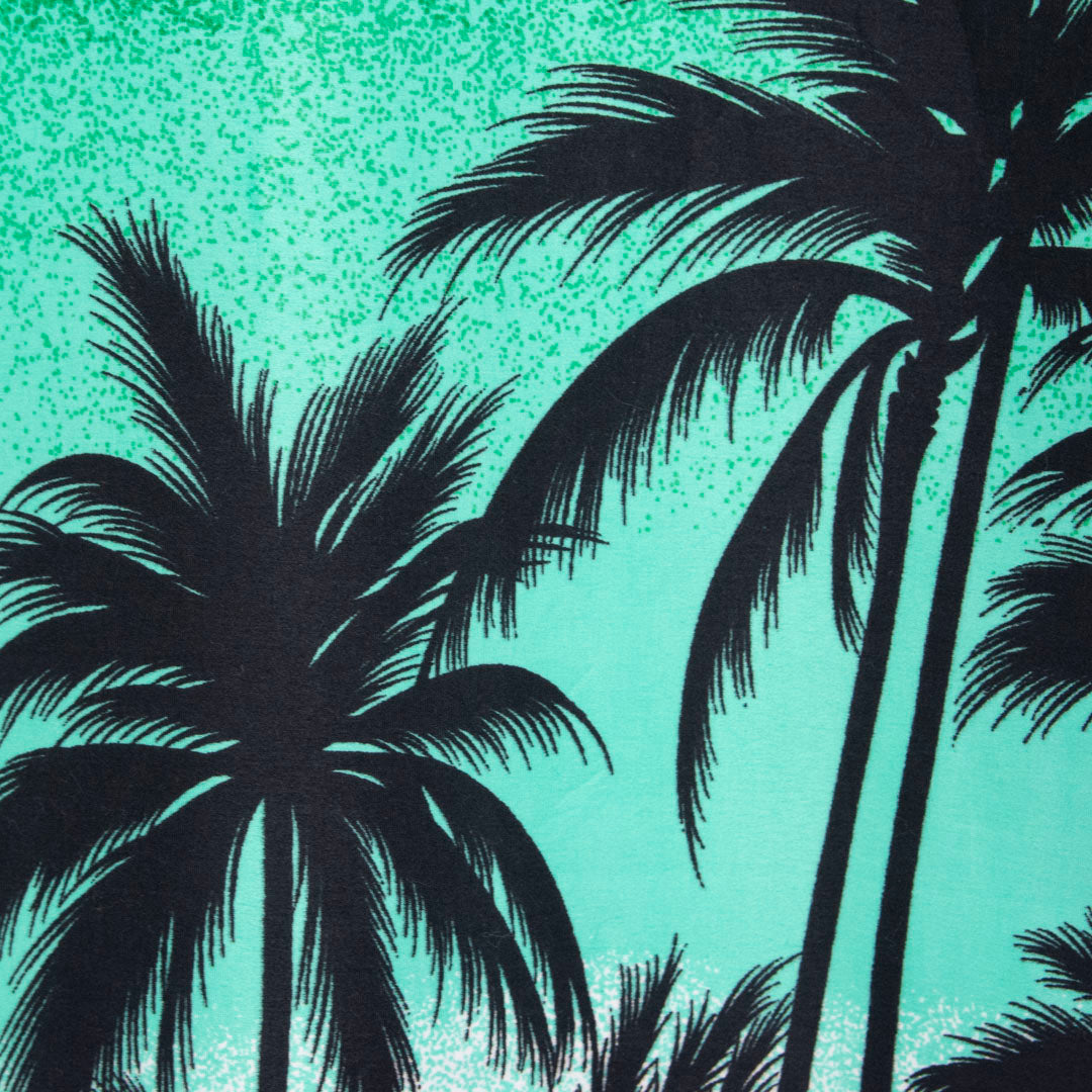 Camisa hawaiana verde (XL) Highseas Resort