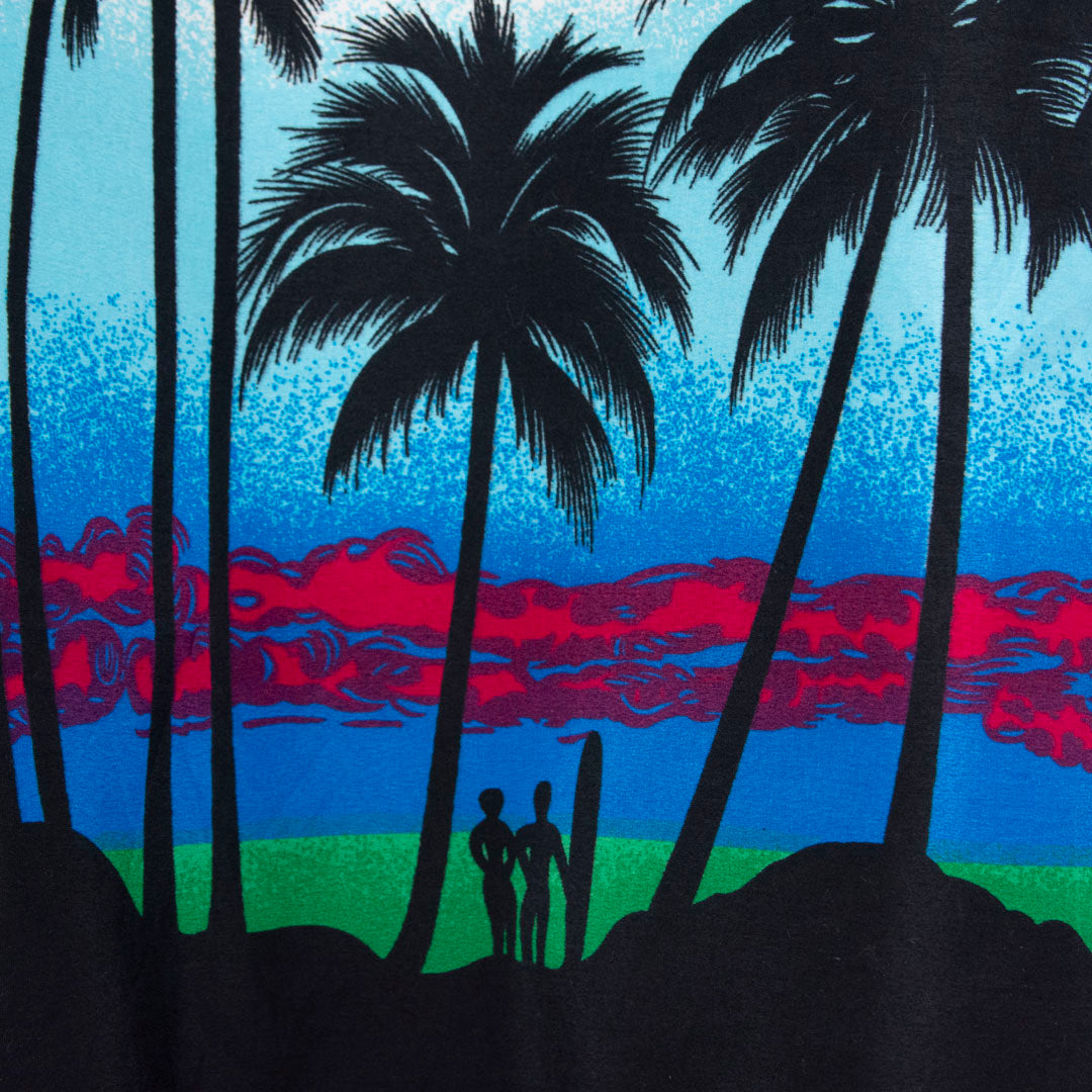 Camisa hawaiana verde (XL) Highseas Resort