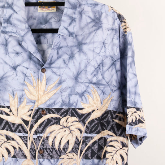 Camisa hawaiana azul (XL) Winnie Fashion