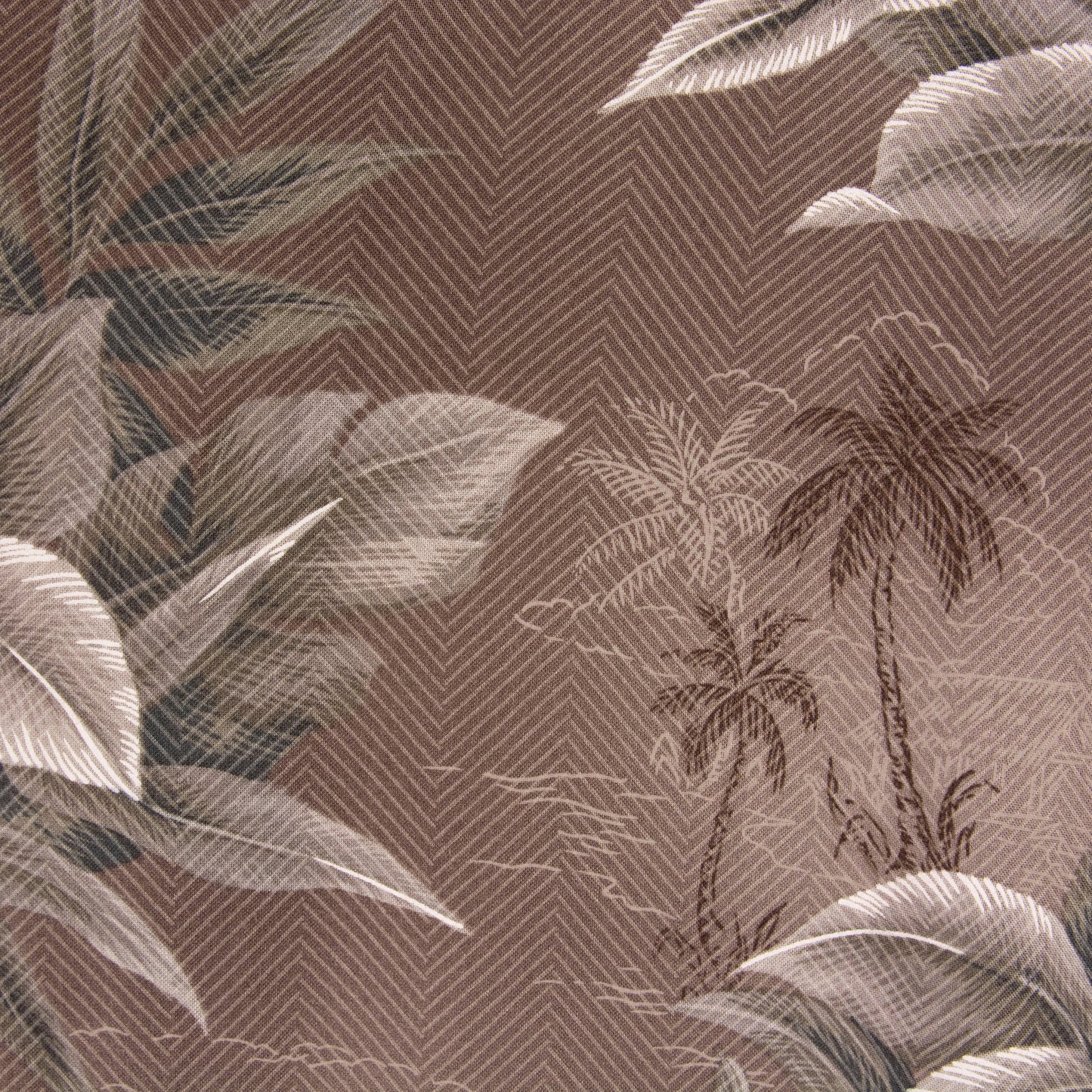 Camisa hawaiana verde (L) Croft & Barrow