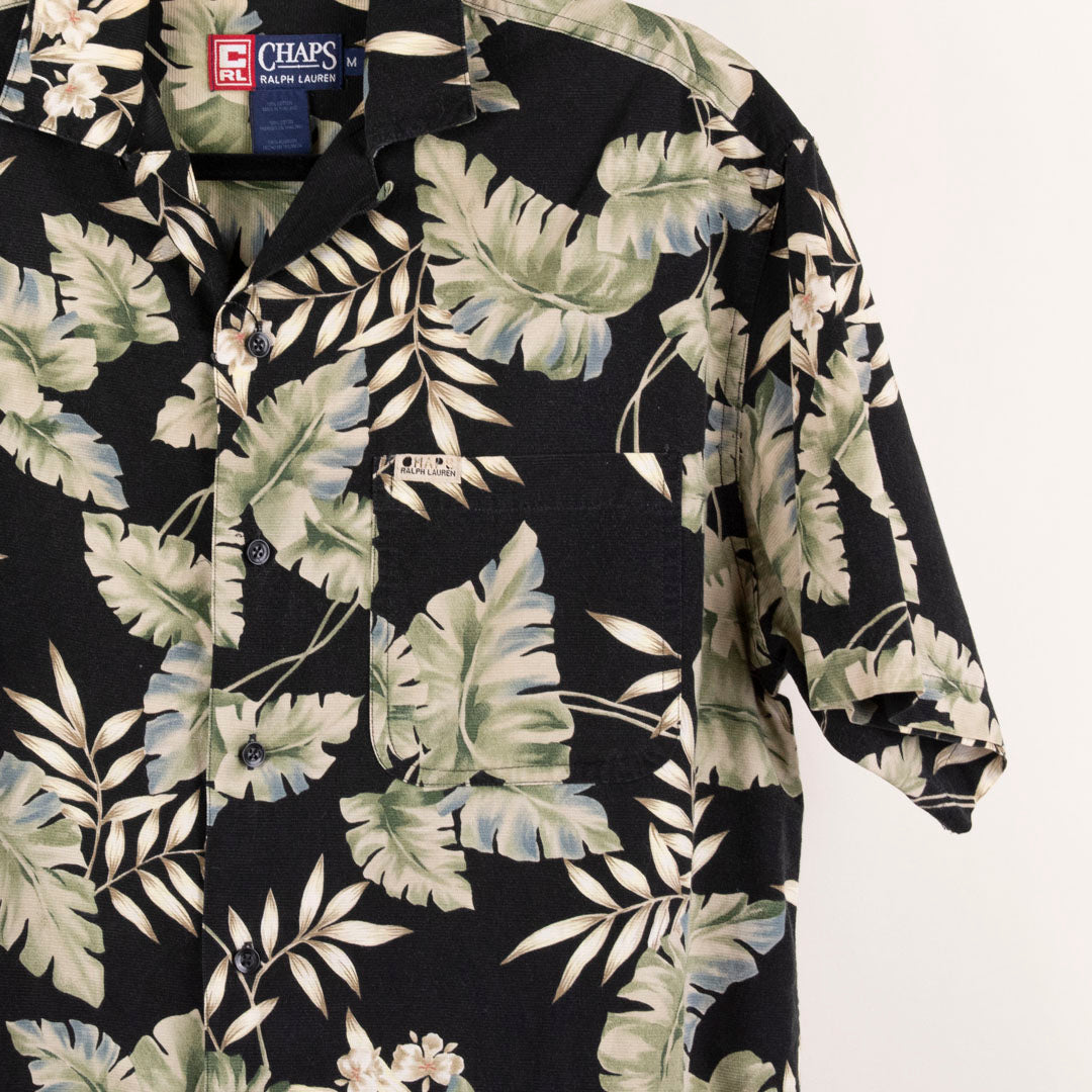 Camisa hawaiana negro (M) Chaps