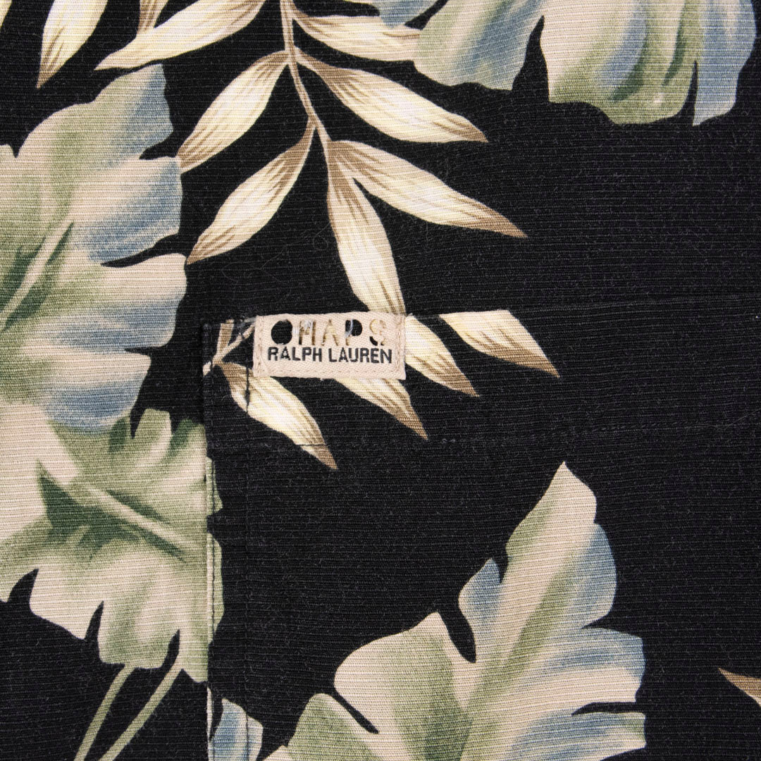 Camisa hawaiana negro (M) Chaps