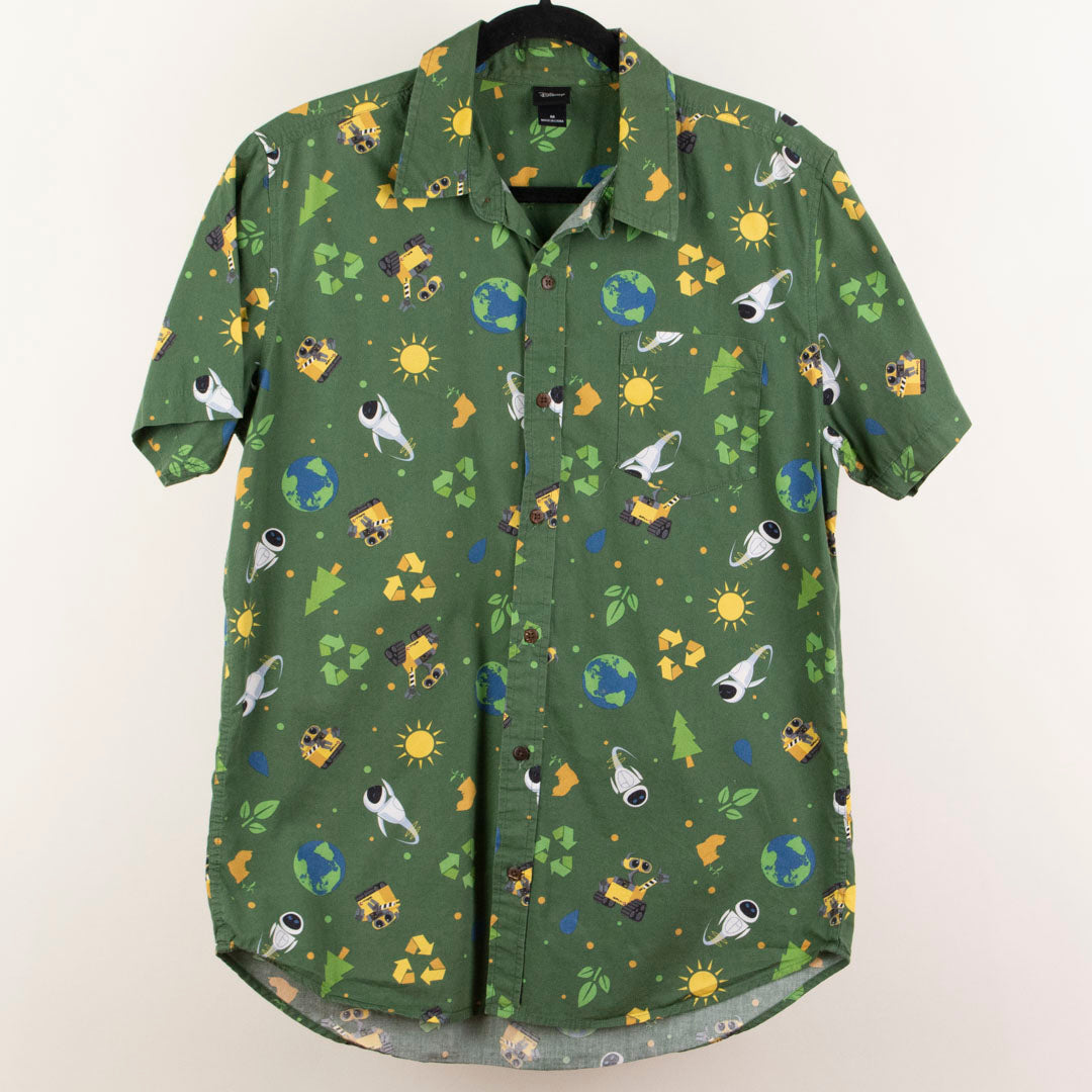 Camisa estampada verde (M) Disney