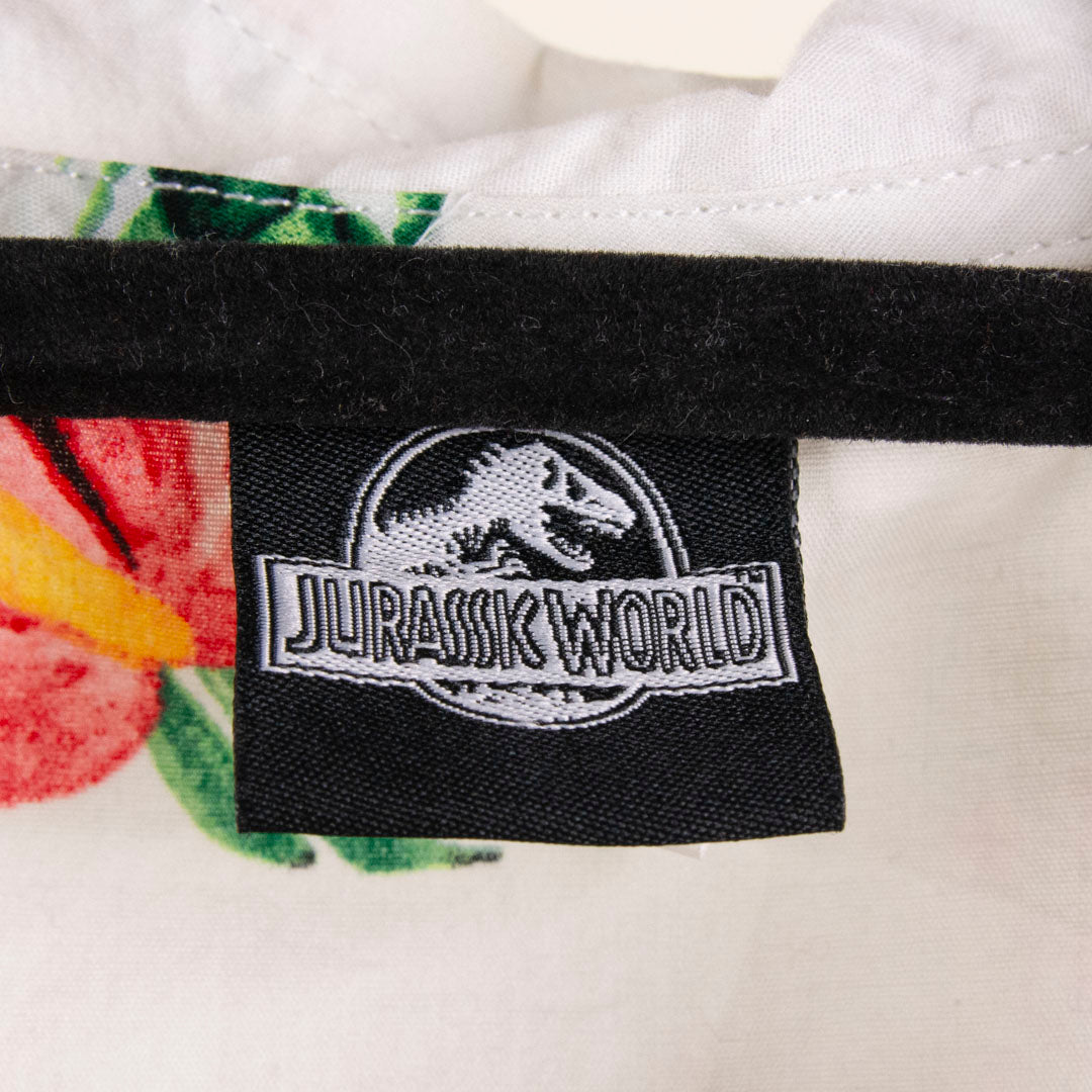 Camisa hawaiana blanca (S) Jurassic World