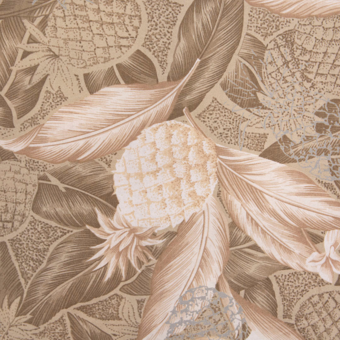 Camisa hawaiana beige (L) Island Shores