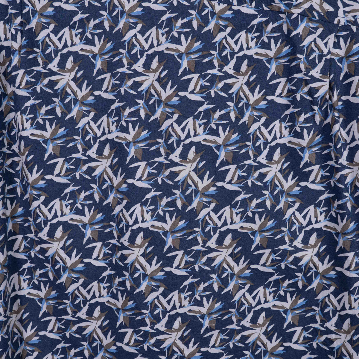 camisa estampada azul (L) goodfellow
