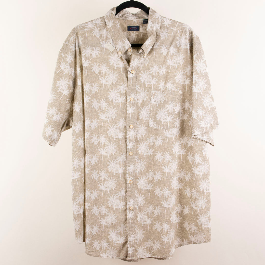 Camisa hawaiana beige (2XL) Arrow