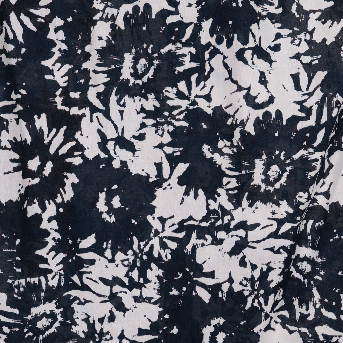 Camisa estampada negra (M) H&M