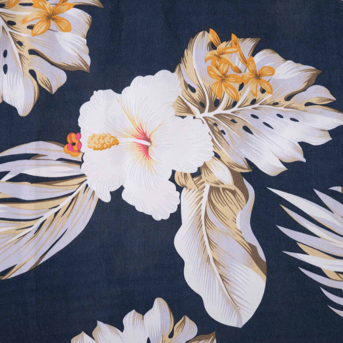 Camisa hawaiana azul (L) Denim & Flower