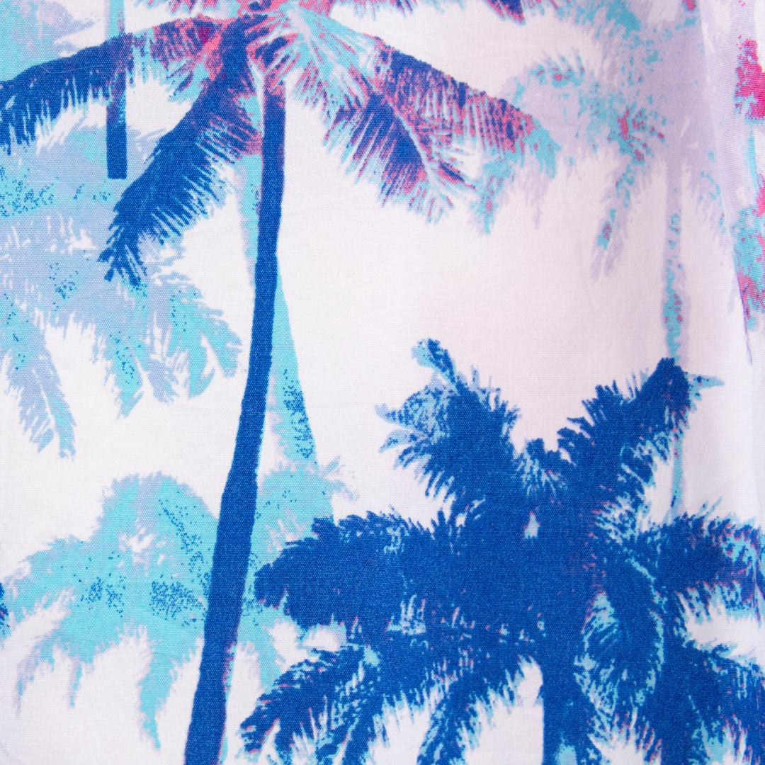 Camisa hawaiana blanco (2XL) Oak Hill
