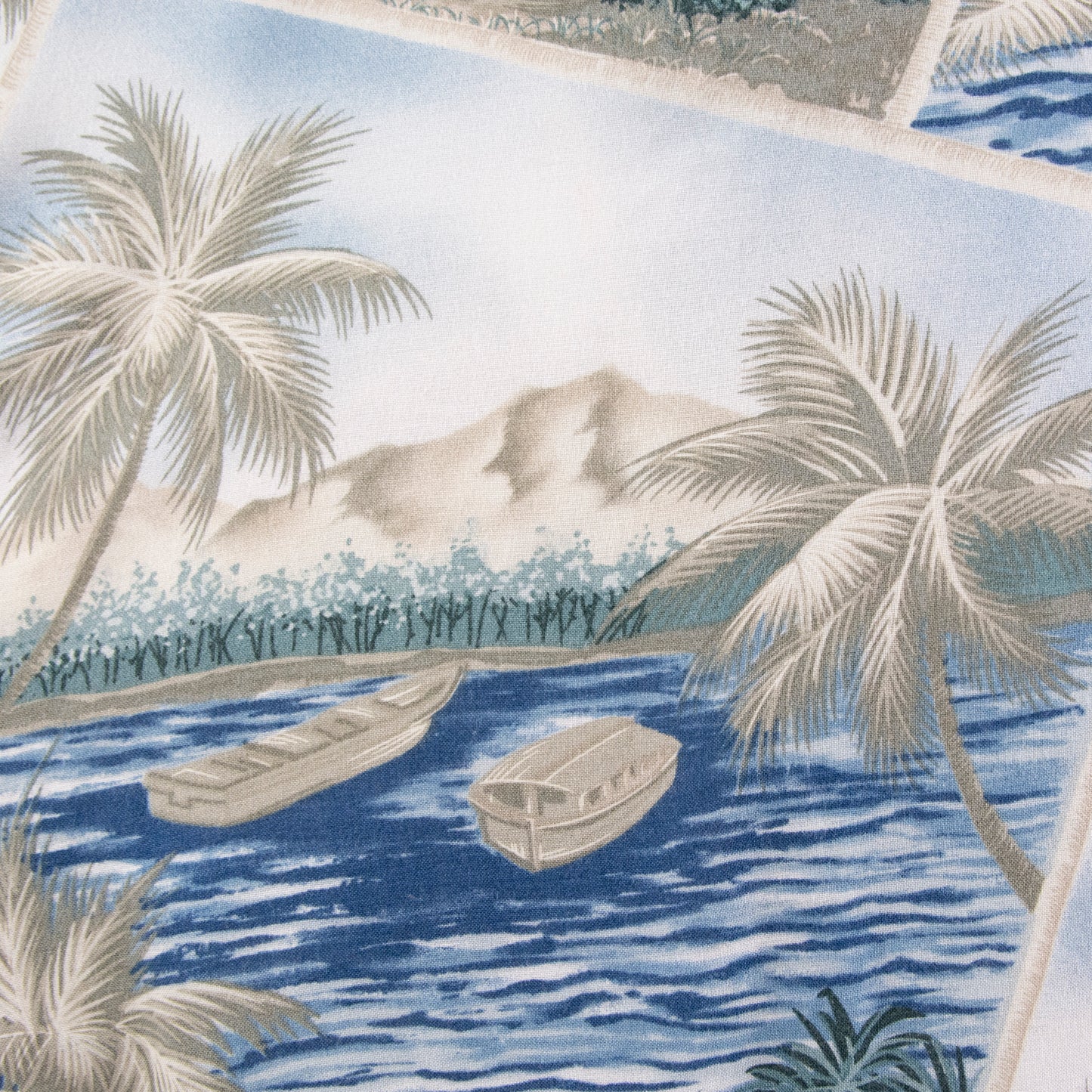 Camisa hawaiana azul (2ZL) St. John´s Bay