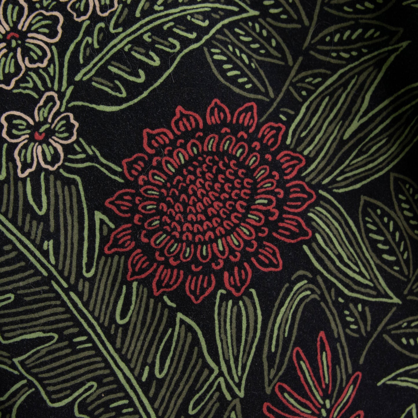 Camisa estampada negro (2XL) Cooke Street