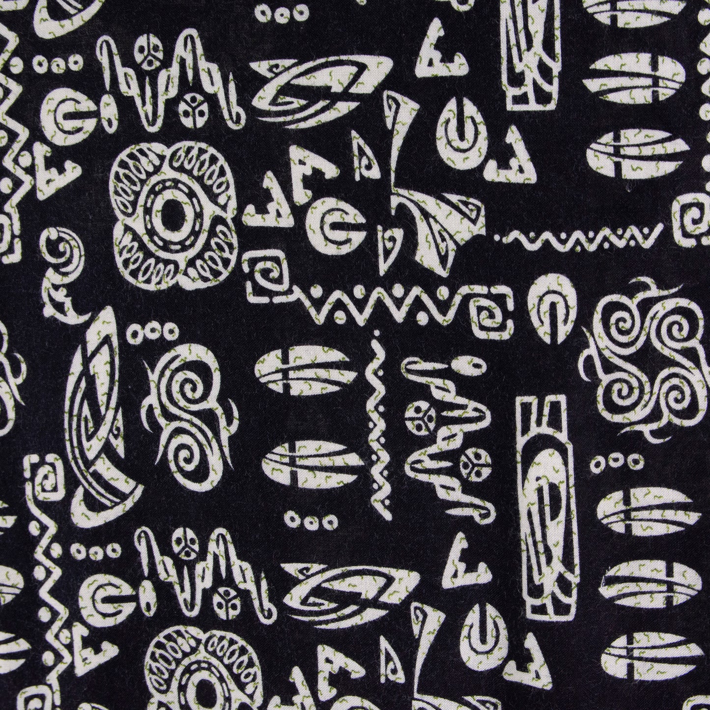 Camisa estampada negro (XL)