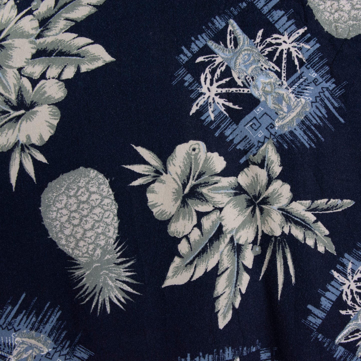Camisa hawaiana Azul marino (M) Natural Issue