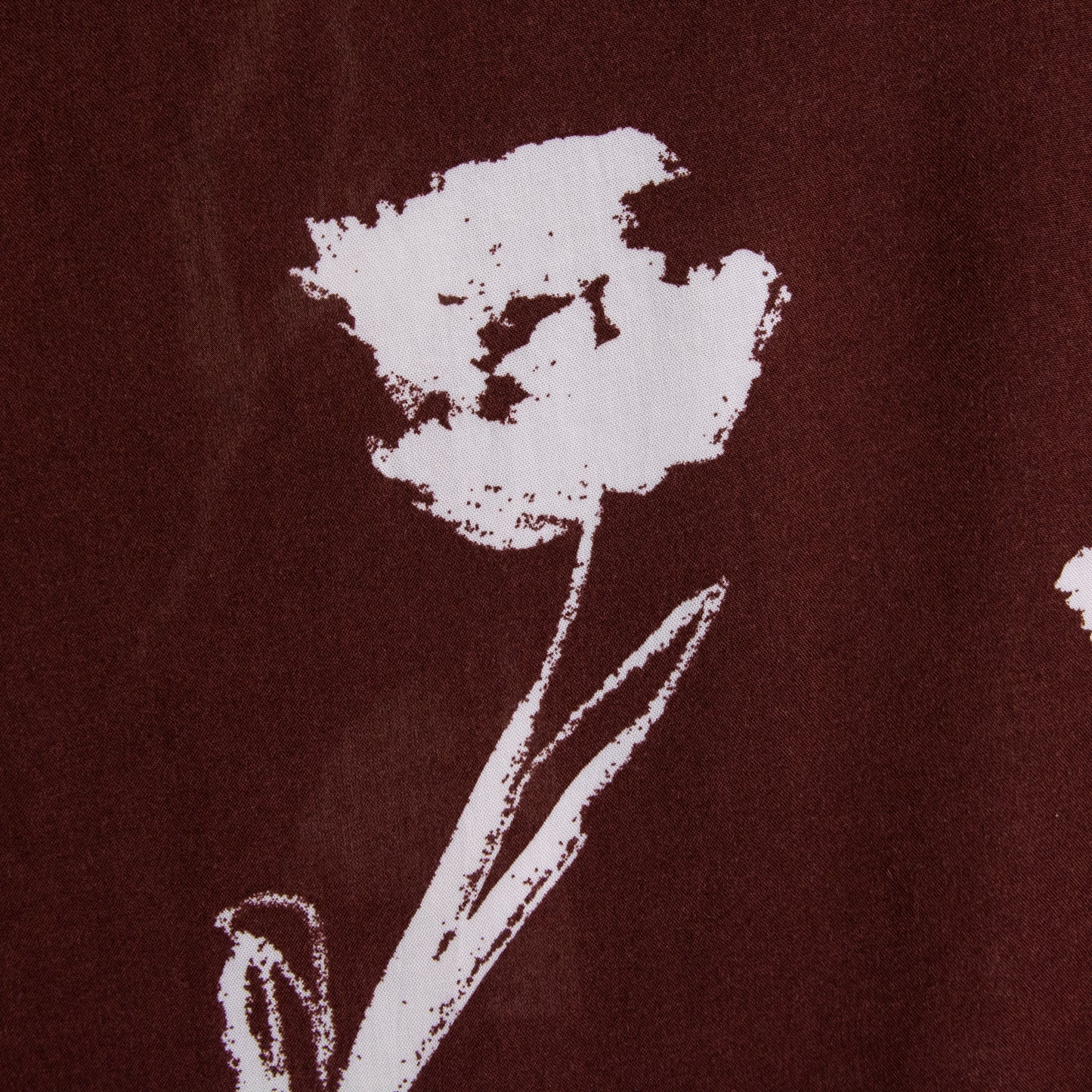 Camisa estampada marron (L) Novamen