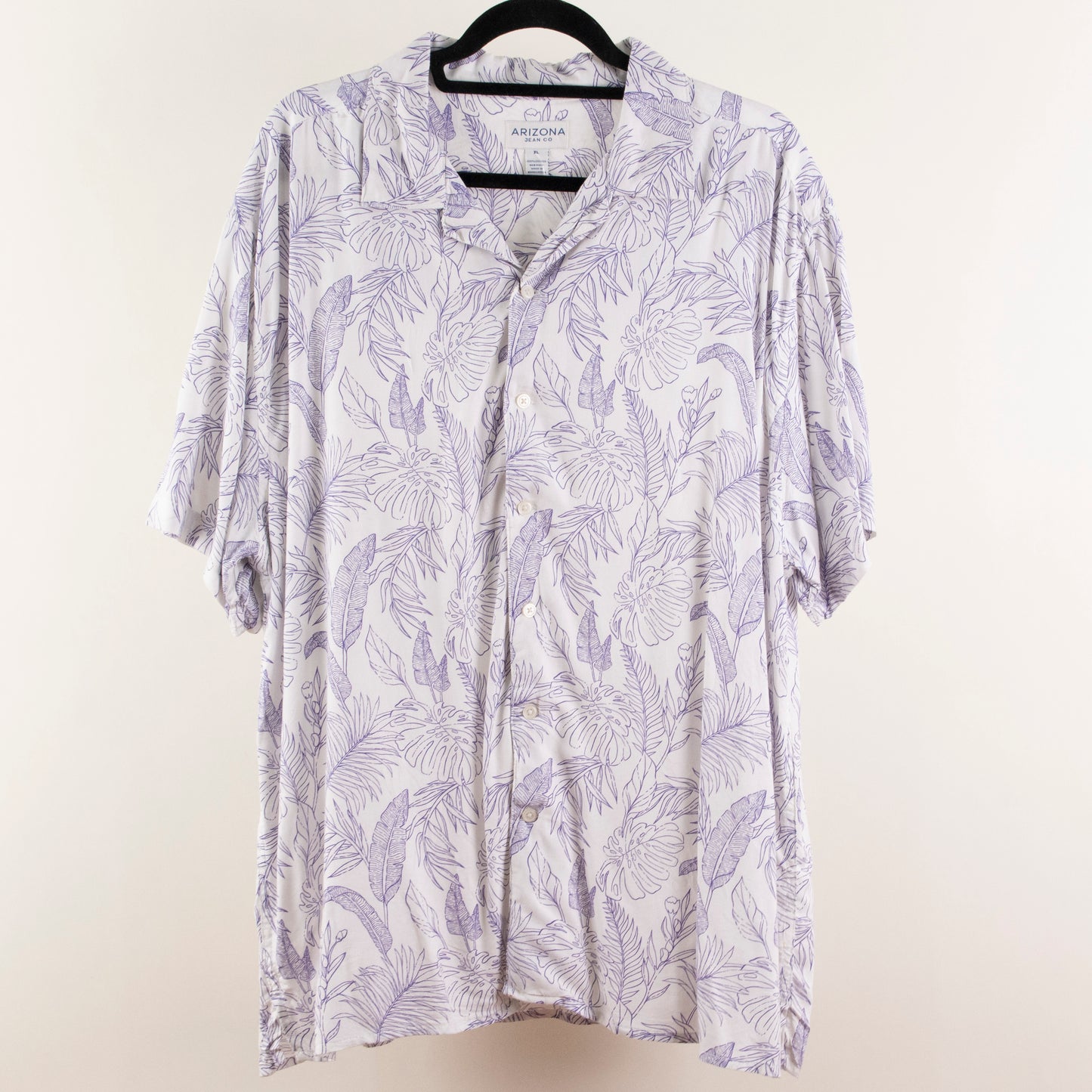 Camisa hawaiana blanco (XL) Arizona Jean CO