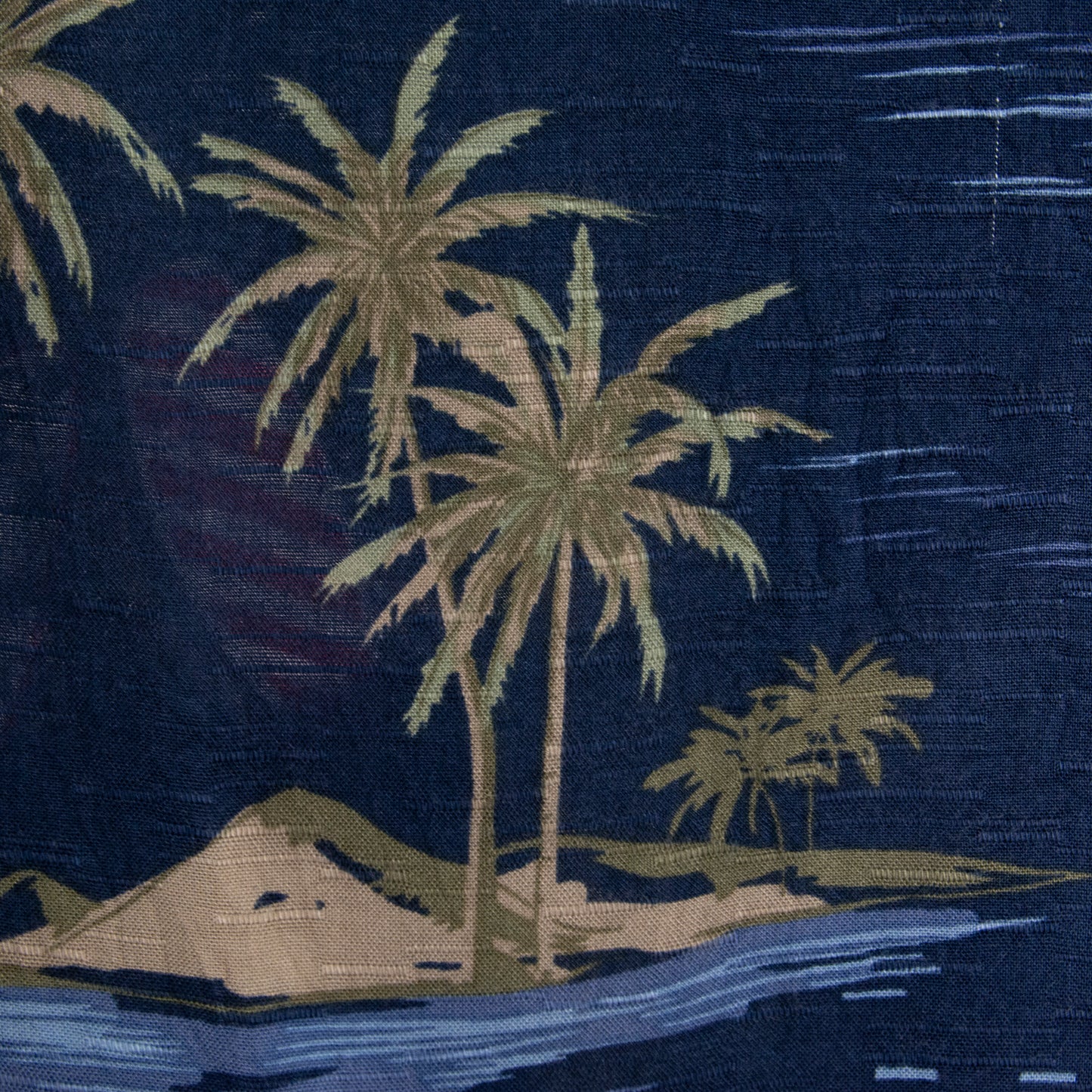 Camisa hawaiana azul (M) George