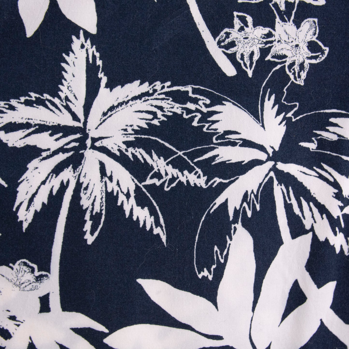 Camisa hawaiana azul marino (L) Natural Issue