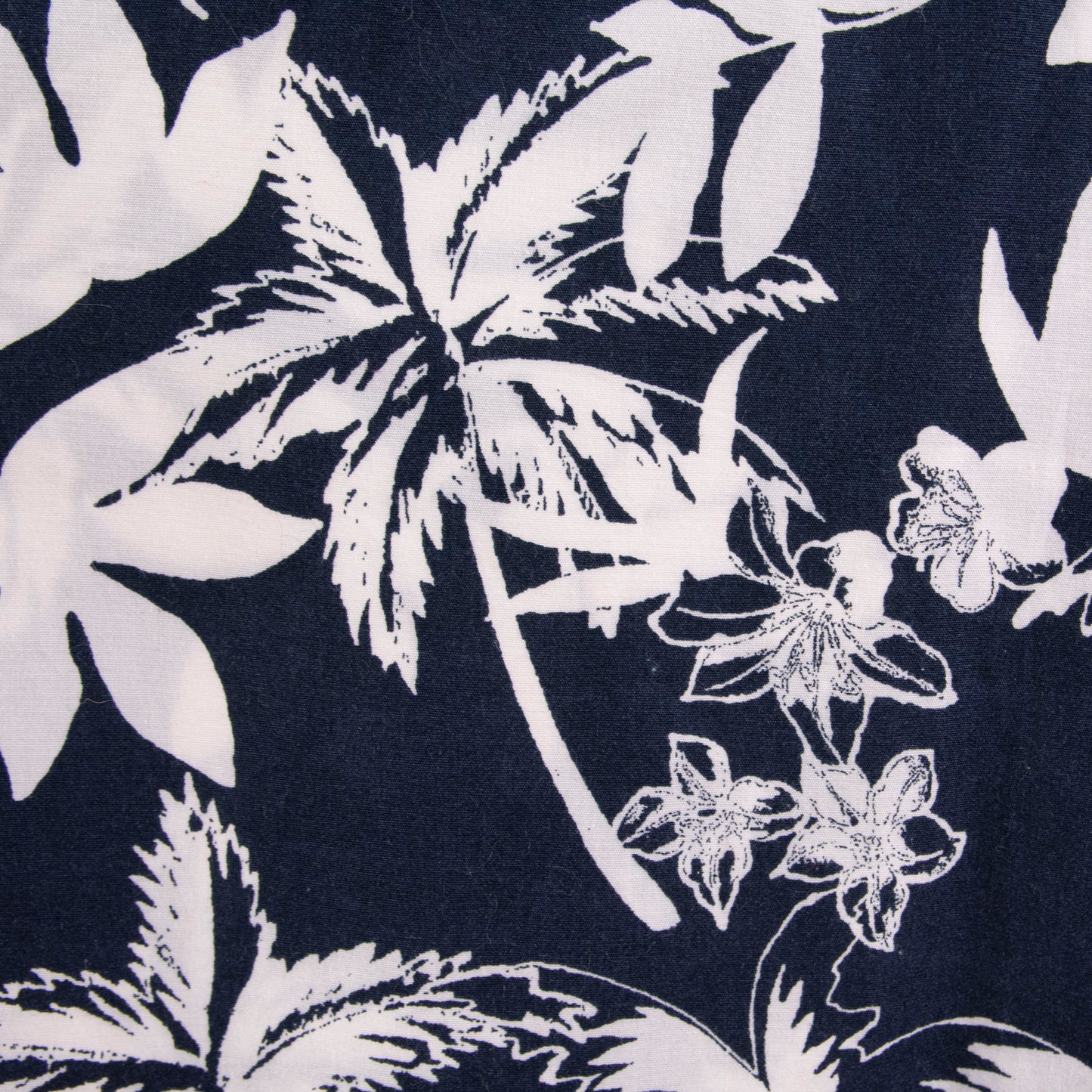 Camisa hawaiana azul marino (L) Natural Issue
