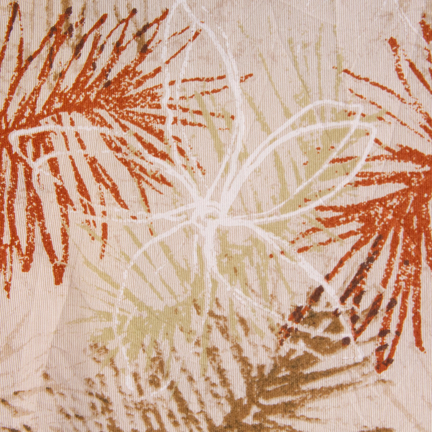 Camisa hawaiana beige (M) Roundtree & Yorke
