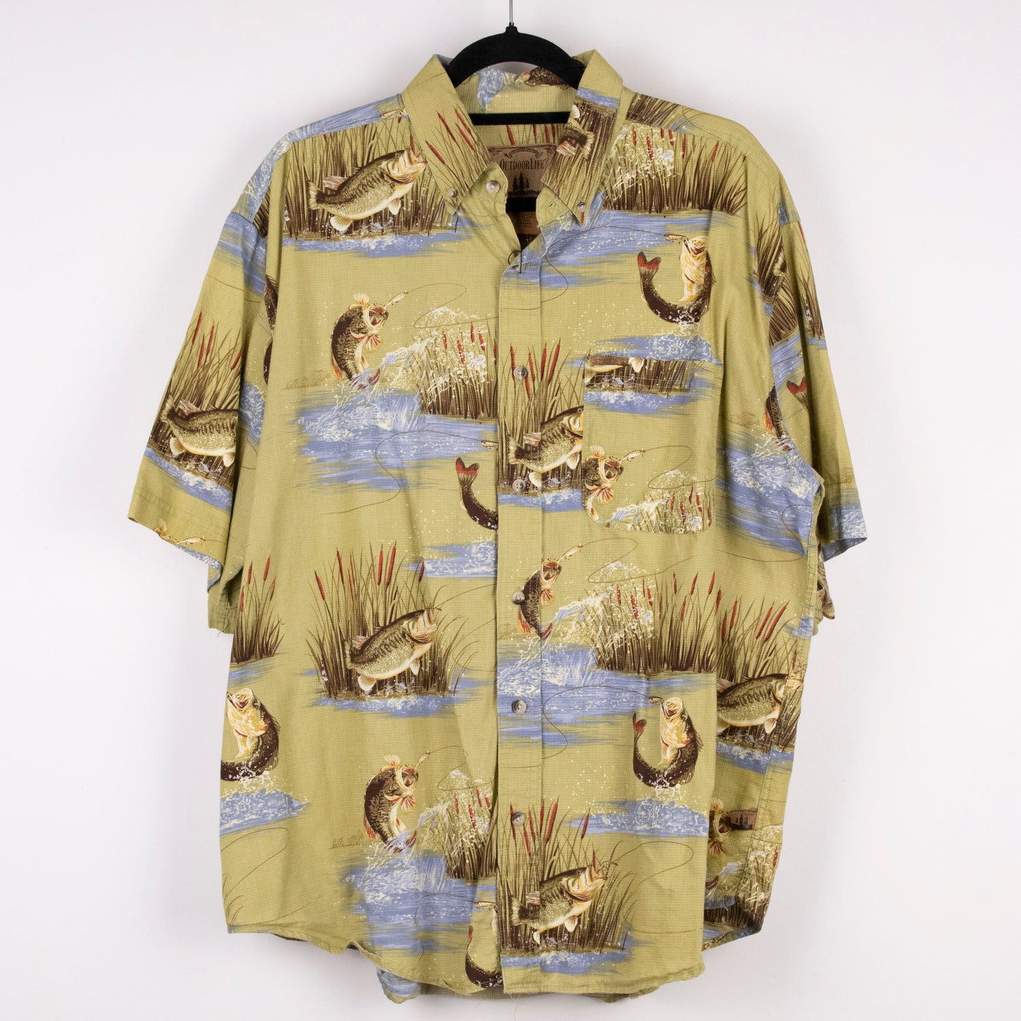 Camisa hawaiana (XL) Outdoor life