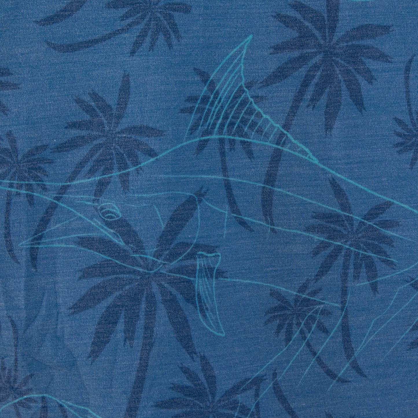 Camisa hawaiana azul (XL) Huk Fishing