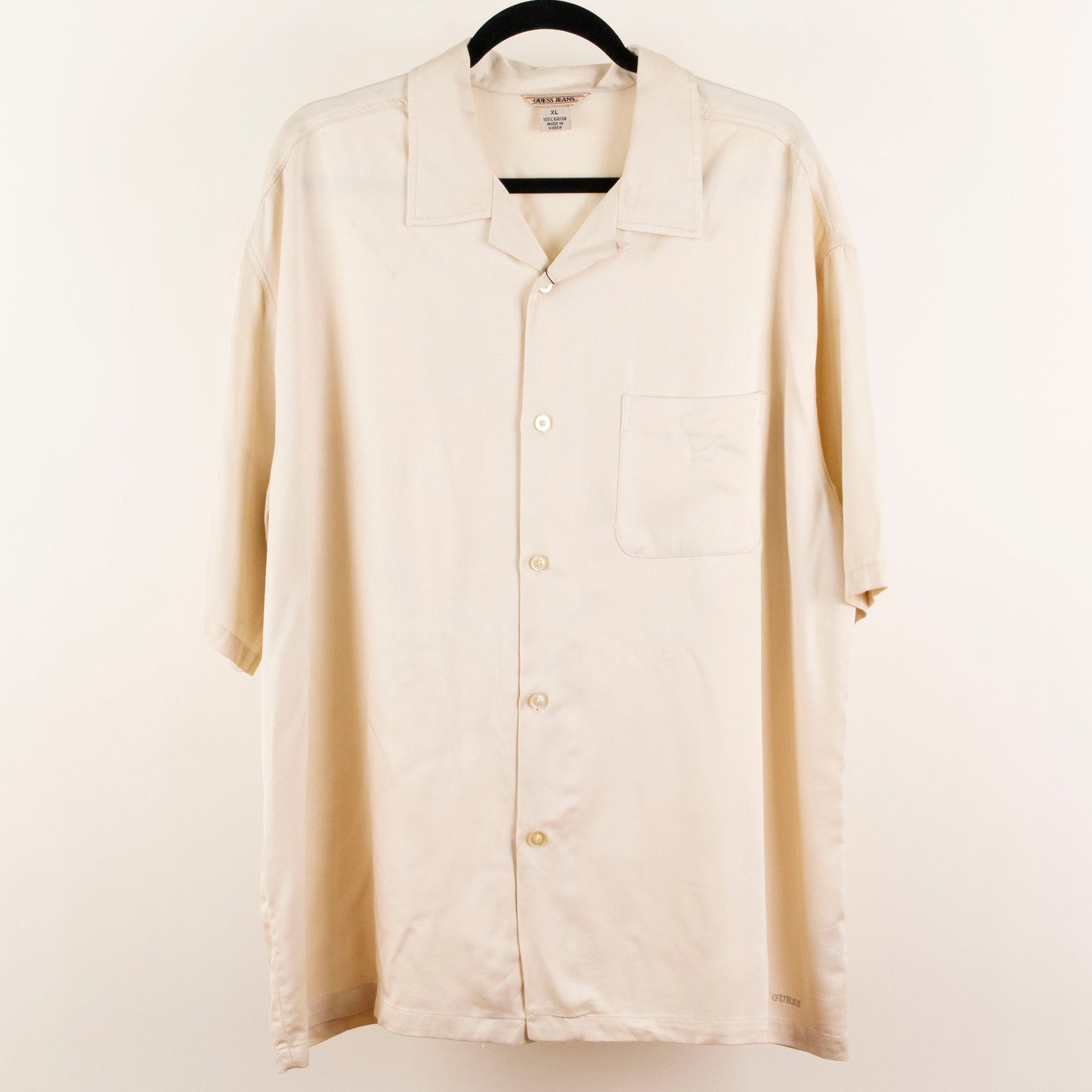 Camisa hawaiana beige (XL) Guess jeans