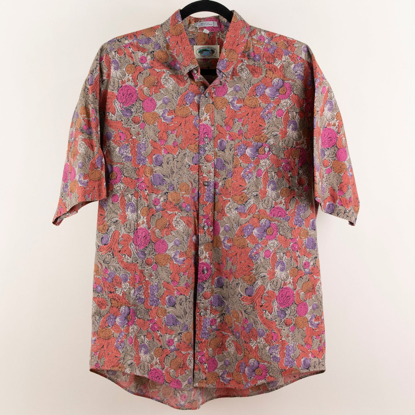 Camisa estampada rojo (L) Chattahooche Valley