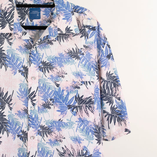 Camisa hawaiana blanco (XL) Essex crossing
