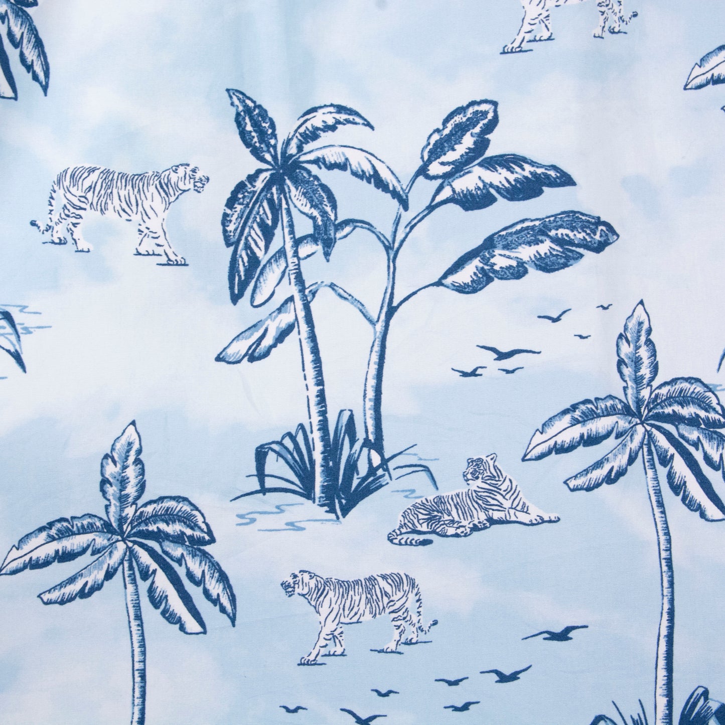 Camisa hawaiana azul (XL) Sonoma