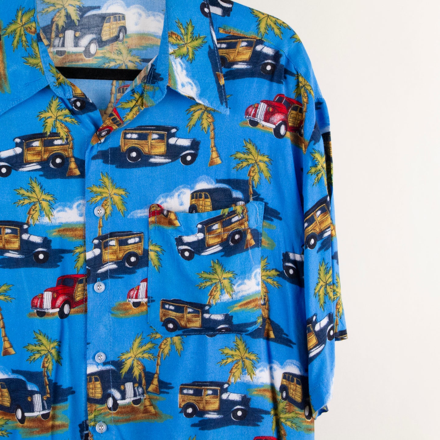 Camisa hawaiana azul (XL) Sun Fusion