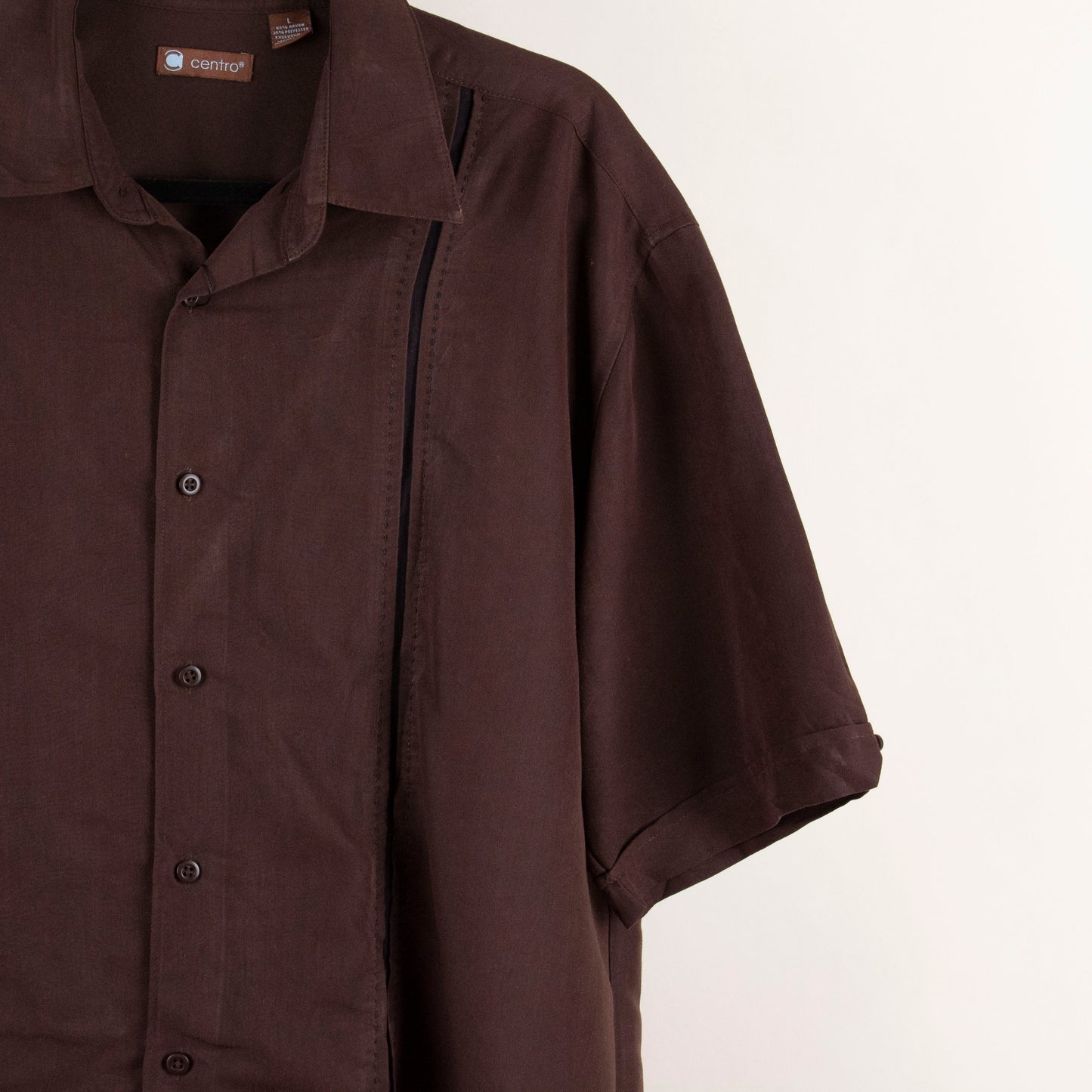 Camisa cafe (L) Centro