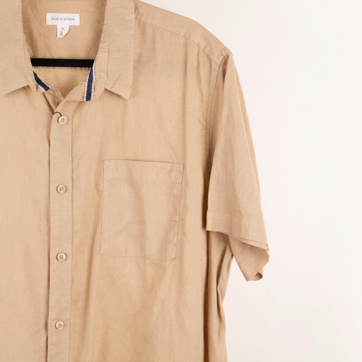 Camisa beige (2XL) Sun Stone