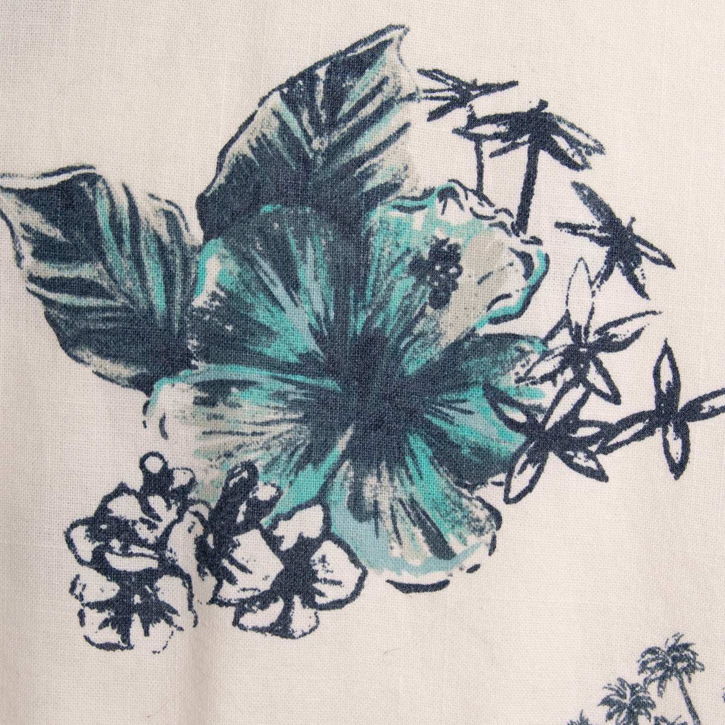 Camisa hawaiana blanco (2XL) Croft&Barrow