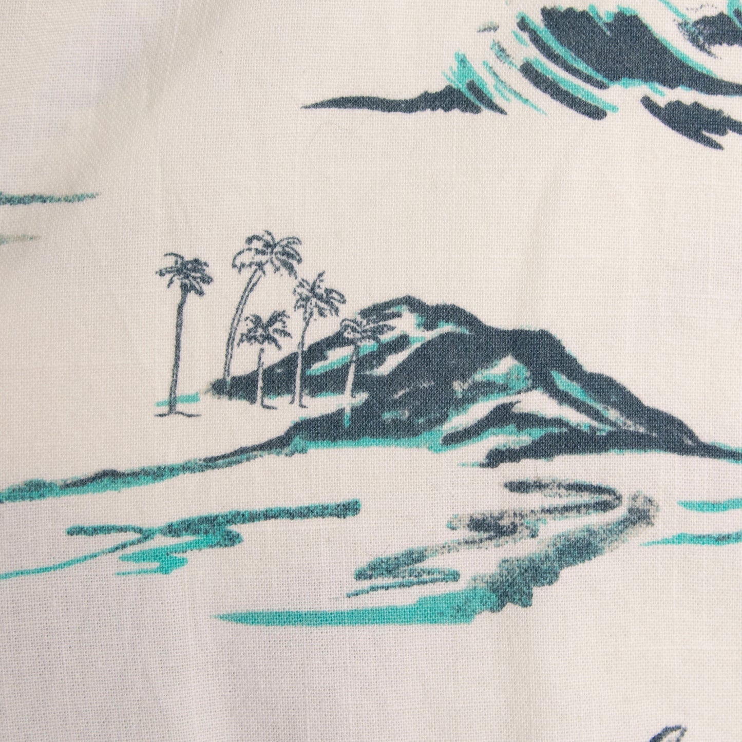 Camisa hawaiana blanco (2XL) Croft&Barrow