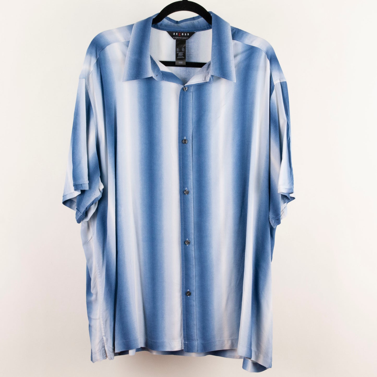 Camisa estamapada azul (2XL) axcess