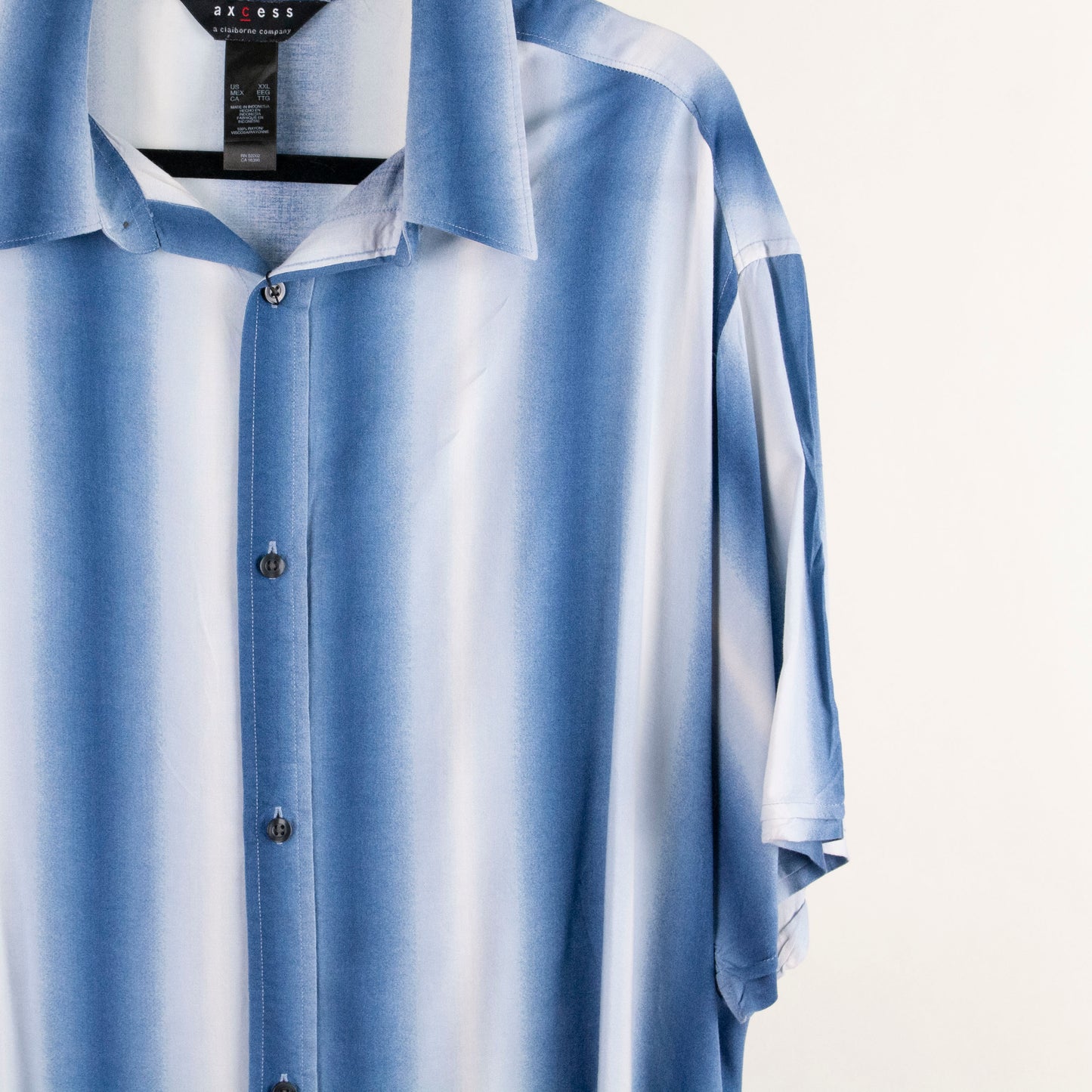 Camisa estamapada azul (2XL) axcess