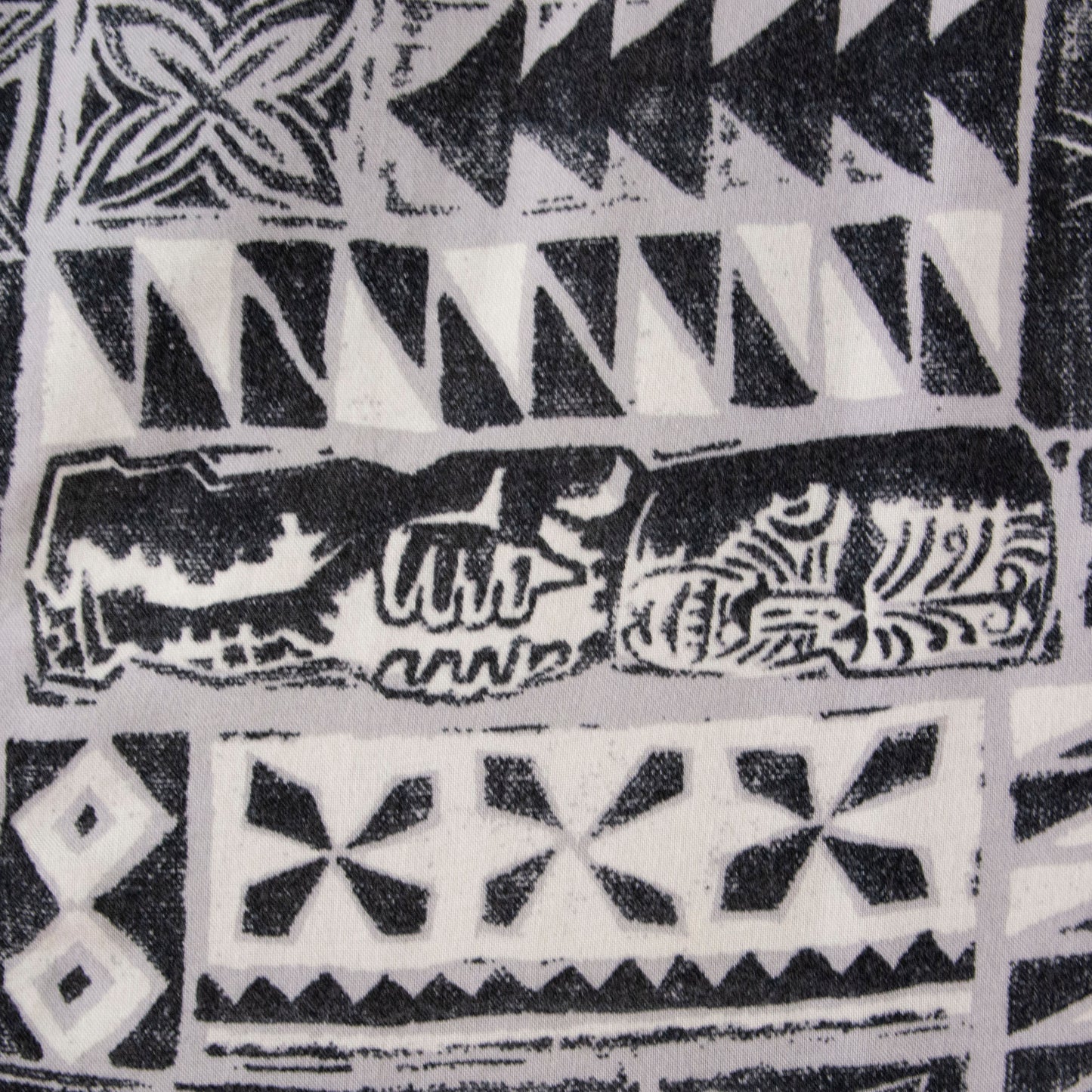 Camisa hawaiana gris (L) George