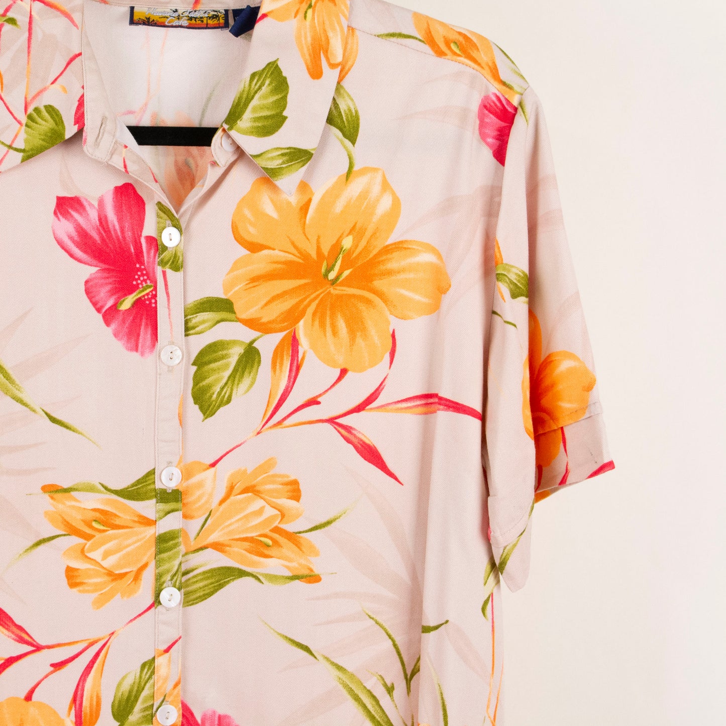 Camisa hawaiana beige (L) Havana Jack´s Cafe