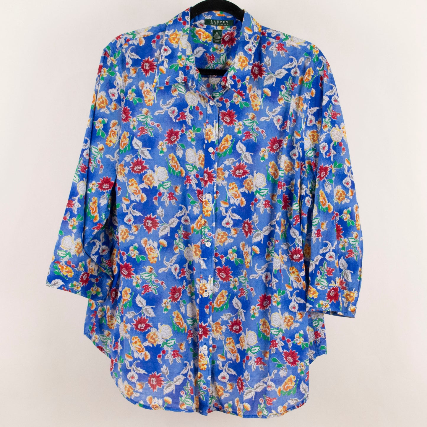 Camisa estampada azul (2XL) Ralph Lauren