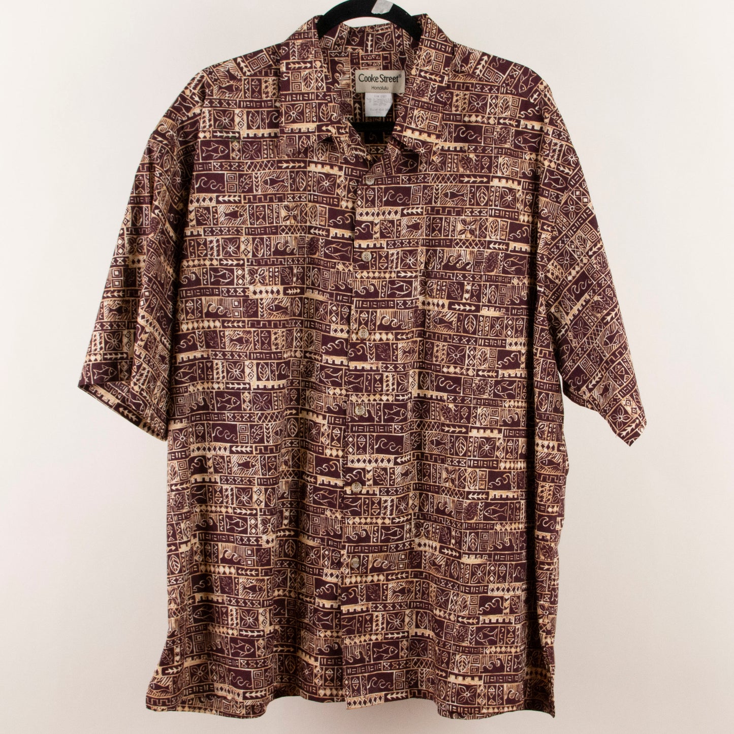 Camisa hawaiana cafe (2XL) Cooke Street