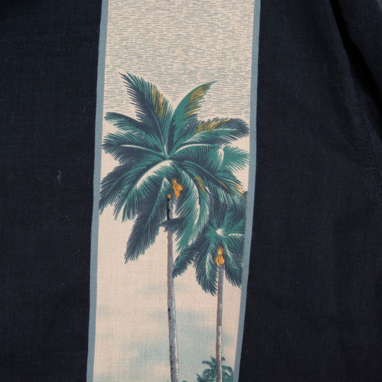 Camisa hawaiana negro (L) Batik Bay