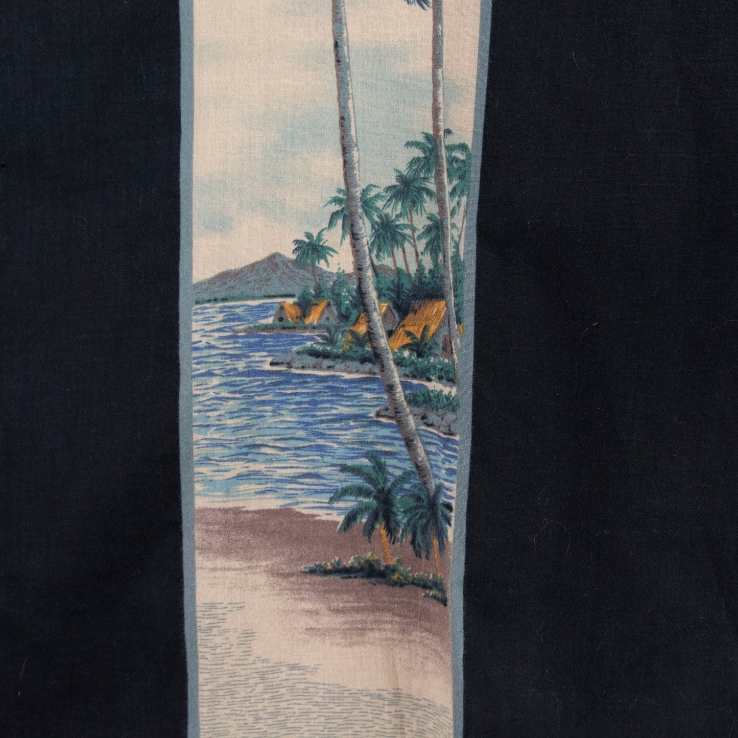 Camisa hawaiana negro (L) Batik Bay