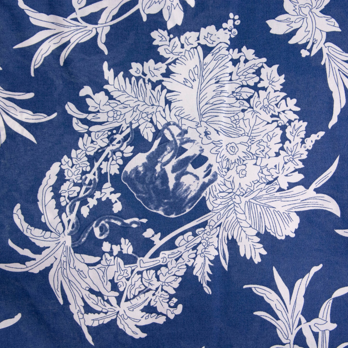 Camisa hawaiana azul (M) Slate & Stone