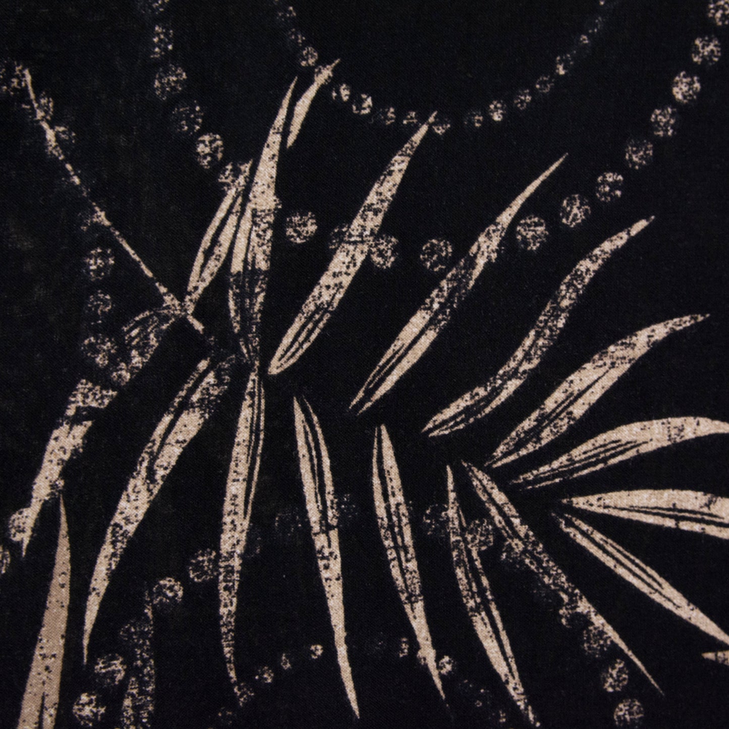 Camisa hawaiana negro (XL) Puritan