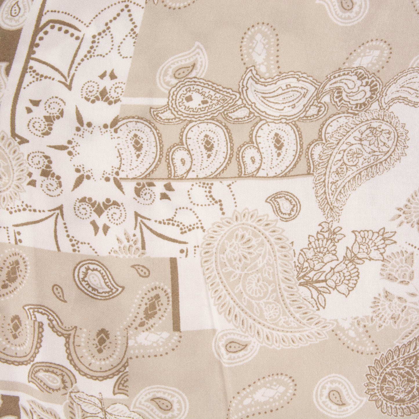 Camisa estampada beige (L) Original Use