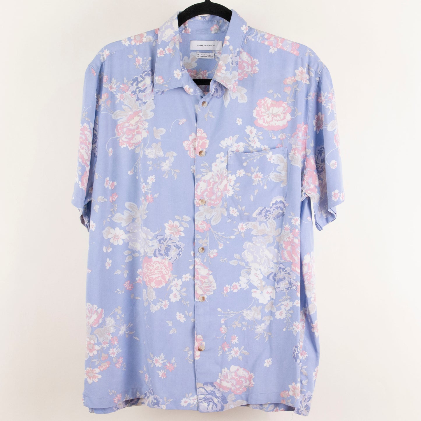 Camisa estampada azul (M) Urban Outfitters