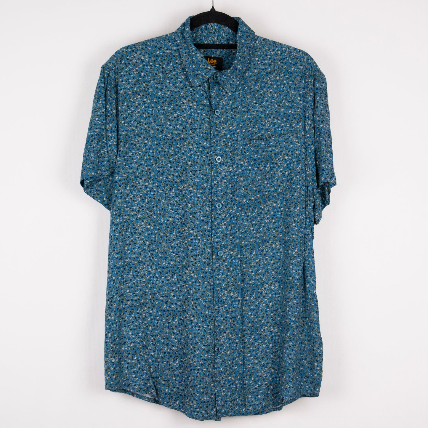 Camisa floral verde (M) Lee
