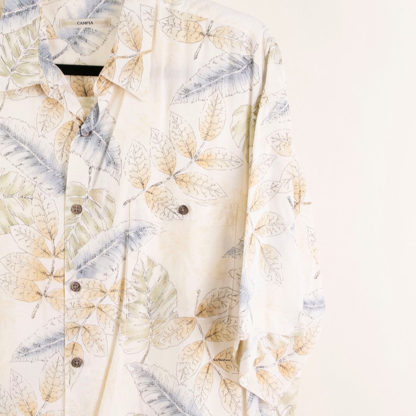 Camisa hawaiana beige (XL) Moda Campia Moda