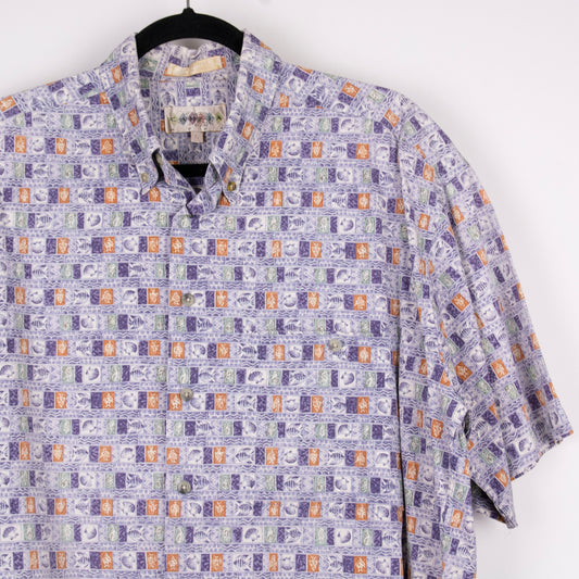 Camisa hawaiana (L) Campia